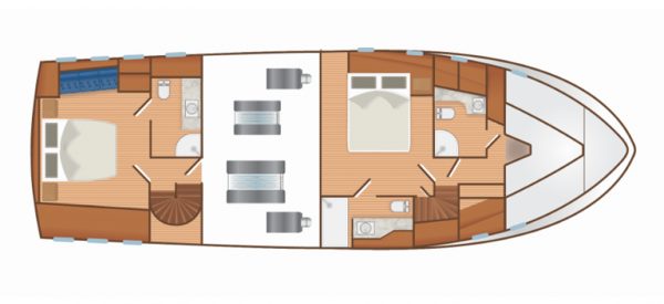 Defever 53 - Great Northern Lower Deck