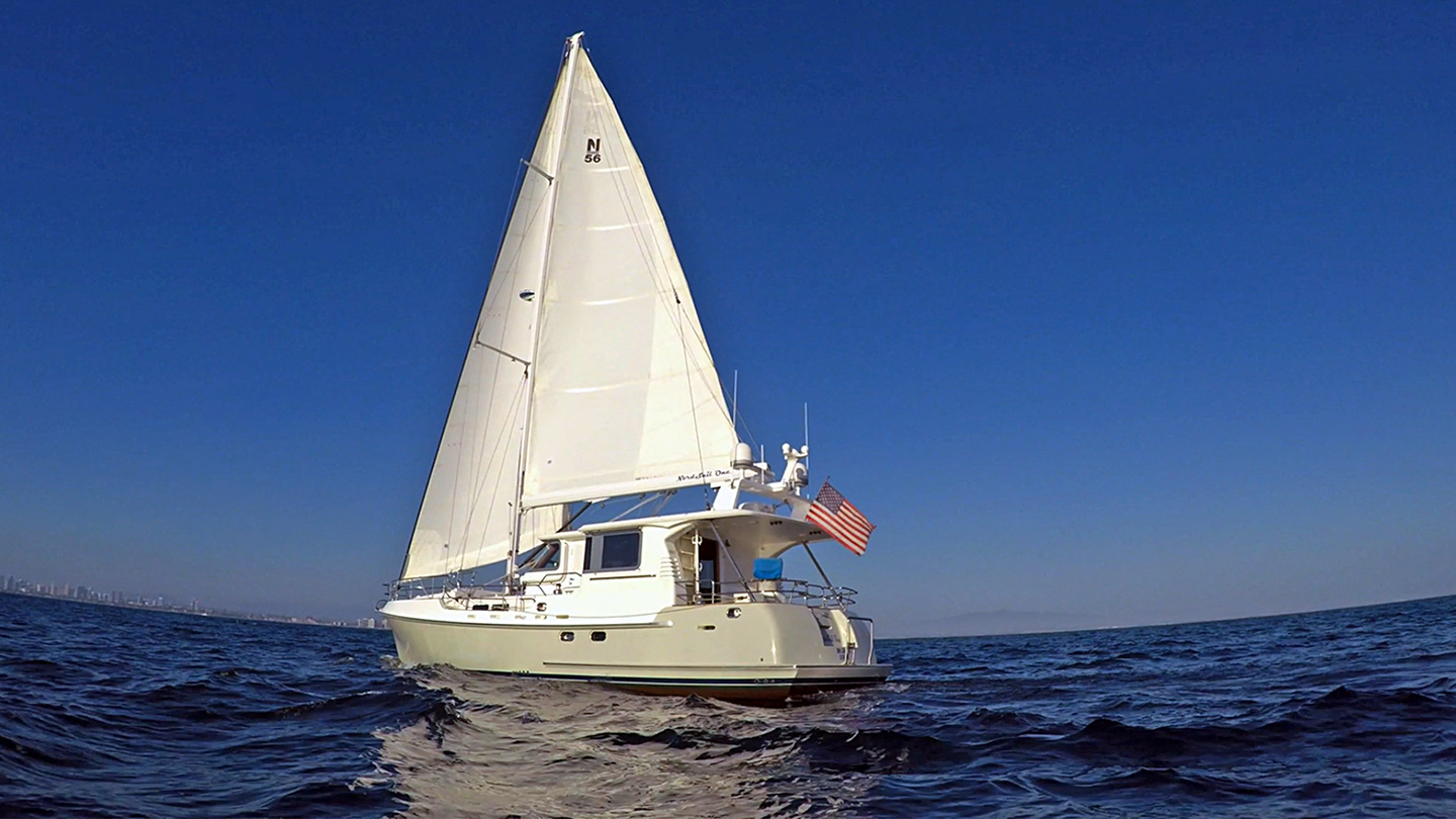 Nordhavn 56 Motorsailer NordSail One Trawler