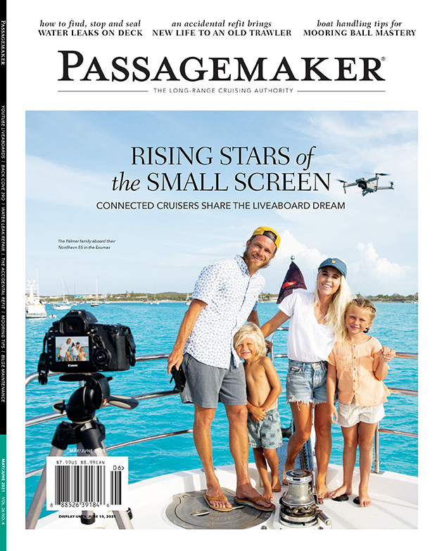Passagemaker Magazine – “Ask the Experts, Sea Trial & Survey” cover