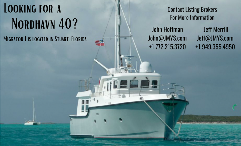 Looking for a Nordhavn 40?