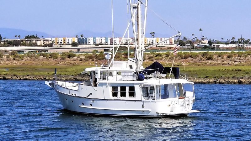 Nordhavn 46 Partida - stern view