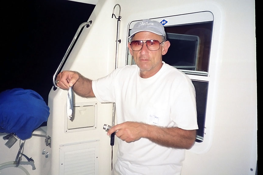 picture of a man holding fish